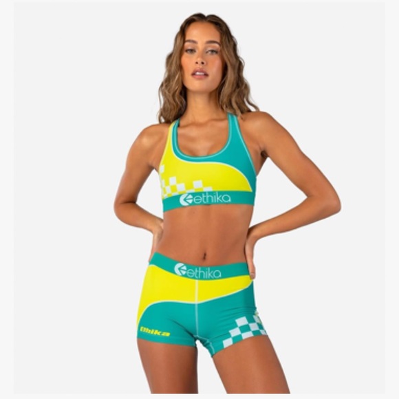 Ethika Womens boy shorts | E'Racer size 4xl td - Picture 1 of 8